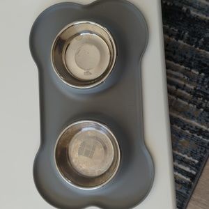 Top Paw Dog Bowl and Mat